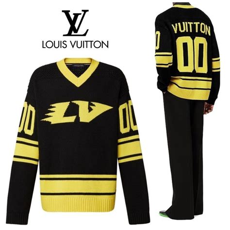 sweat louis vuitton|louis vuitton wool sweater.